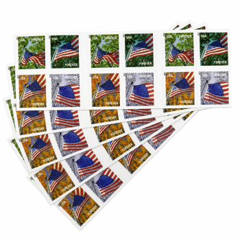 2013 A Flag for All Seasons Forever Stamps